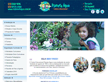 Tablet Screenshot of ceplanetagua.com.br